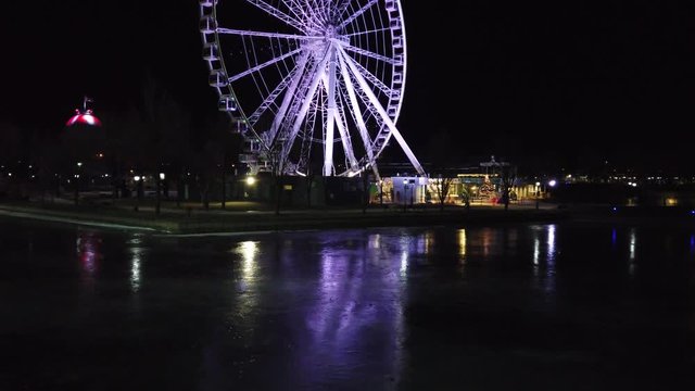 Ferris Wheel at Night (Old Montreal)