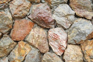 Background of stone wall texture 