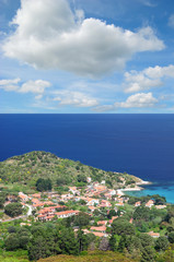 Urlaubsort Sant Andrea auf der Insel Elba,Toskana,Mittelmeer,Italien