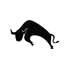 Powerful Bull Logo design Inspirations Strong Buffalo Logo