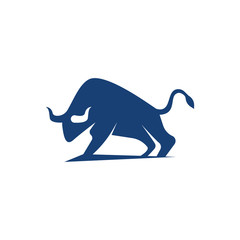 Powerful Bull Logo design Inspirations Strong Buffalo Logo
