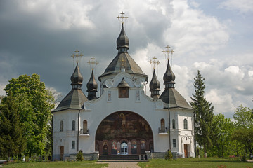 Beautiful old church in Berestechko Battle place