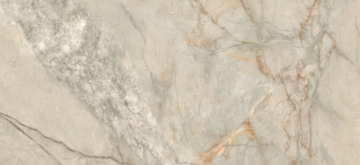 Beige Agate Marble Texture With Brown Veins. Polished Marble Quartz Stone Background Striped By Nature With a Unique Patterning, It Can Be Used For Interior-Exterior Tile And Ceramic Tile Surface. 