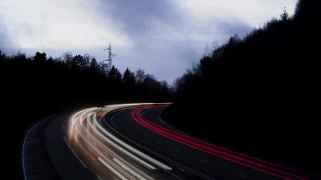 A89 Long exposure time lapse