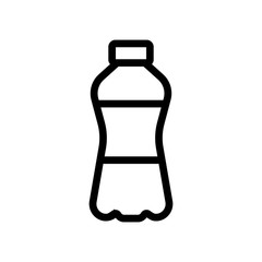 Target icon vector. A thin line sign. Isolated contour symbol illustration