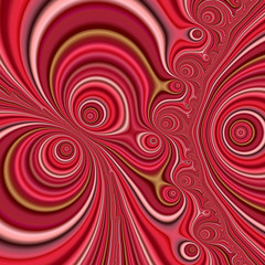 Pink red green abstract red background with circles