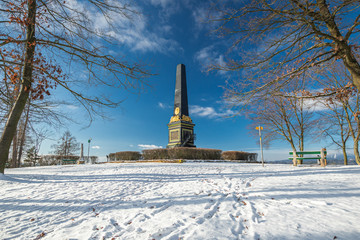 Monument to General Gablenz in Trutnov
