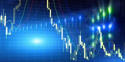 Broker monitoring center. Stock market management center.