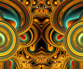 Computer generated fractal artwork