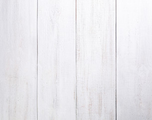 Fototapeta na wymiar Empty old wood background in white. Rustic style.