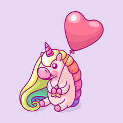 vector volume rainbow unicorn