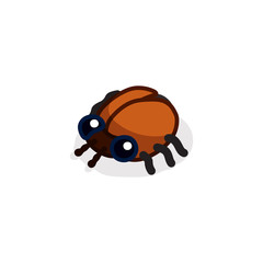 vector cartoon insect clip art