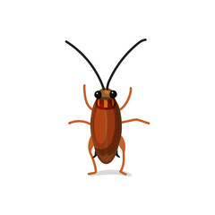 vector cartoon insect clip art
