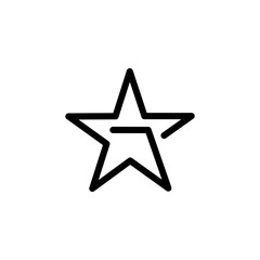 Star icon template