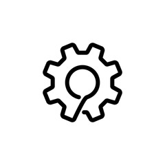 Gear icon template