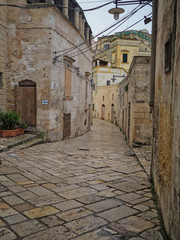 A day of vacation in the ancient city of Matera in Italy