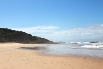 Fototapeta na wymiar Coffs Harbour Beach and Coastline