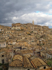 A day of vacation in the ancient city of Matera in Italy