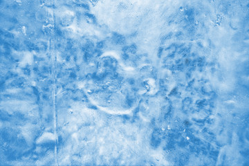 Ice background. The frozen texture of the water