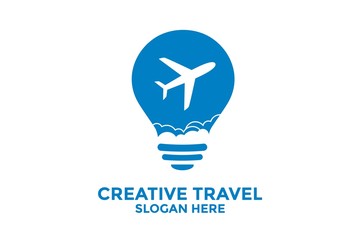 Travel Logo Icon, Creative Travel Logo Template