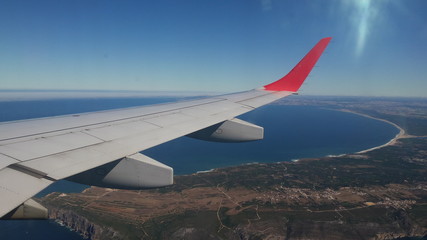 Lisboa desde el avión