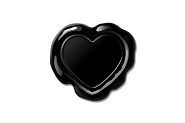 vector wax seal stamp shape