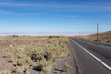 Beautiful street view in andes