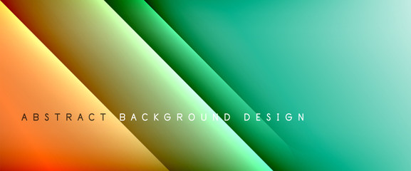 Trendy simple fluid color gradient abstract background with dynamic straight shadow line effect. Vector Illustration For Wallpaper, Banner, Background, Card, Book Illustration, landing page