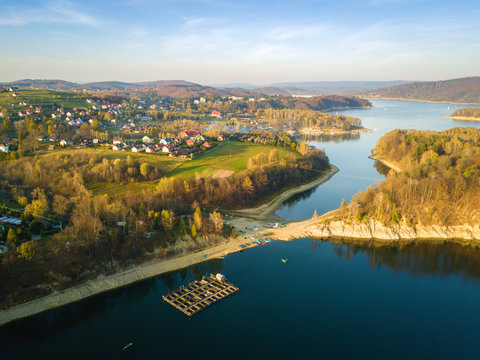 Panorama of Polanczyk area