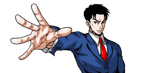 スーツ,手,パー,ビジネスマン,サラリーマン,ストップ,手のひら,待て