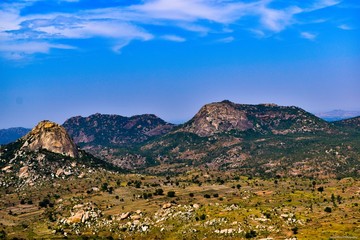 Mountains and Valley