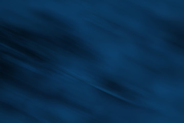 Dark classic blue blurred gradient background. Mixed motion texture. Abstract diagonal lines wallpaper