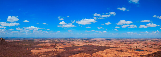 panaromic view of a valley