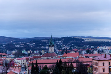 Preszów Słowacja panorama miasta