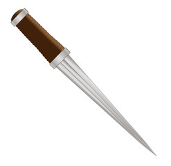 Stiletto Style Pointed Dagger