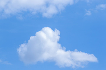 Cloud and blue sky background