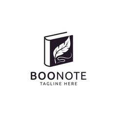 book and note logo