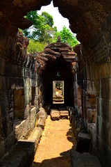 Temple passageway