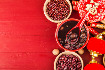 Chinese northern cuisine, Laba porridge, eight treasure porridge，Chinese translation:blessing