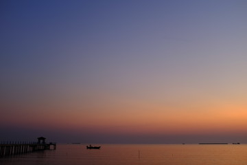 Beautiful of sunset.