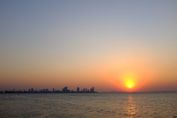 Beautiful of sunset.