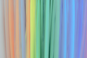 Defocused abstract background, colored stripe, soft pastel rainbow colors.