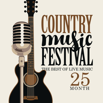 Affiche Pour Le Festival De Musique Country Avec Guitare Et Chapeau  Vecteurs Libres De Droits Et Plus D'images Vectorielles De Country Music  IStock | tardi.hr