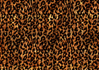 abstract leopard skin texture design