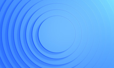 Minimalism abstract background, pedestal. 3D illustration.