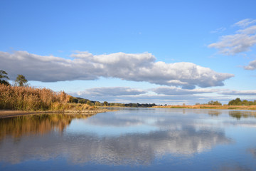 Blick auf die Oder bei Lebus 