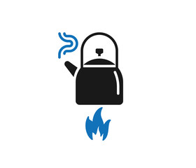 kettle icon vector  