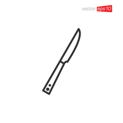 Knife Icon Design Vector Illustration
