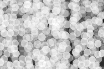 Background texture of LED blurred lights in monochrome