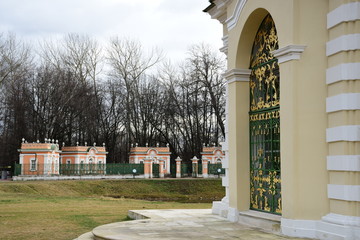 sculpture in kuskovo palace in Moscow